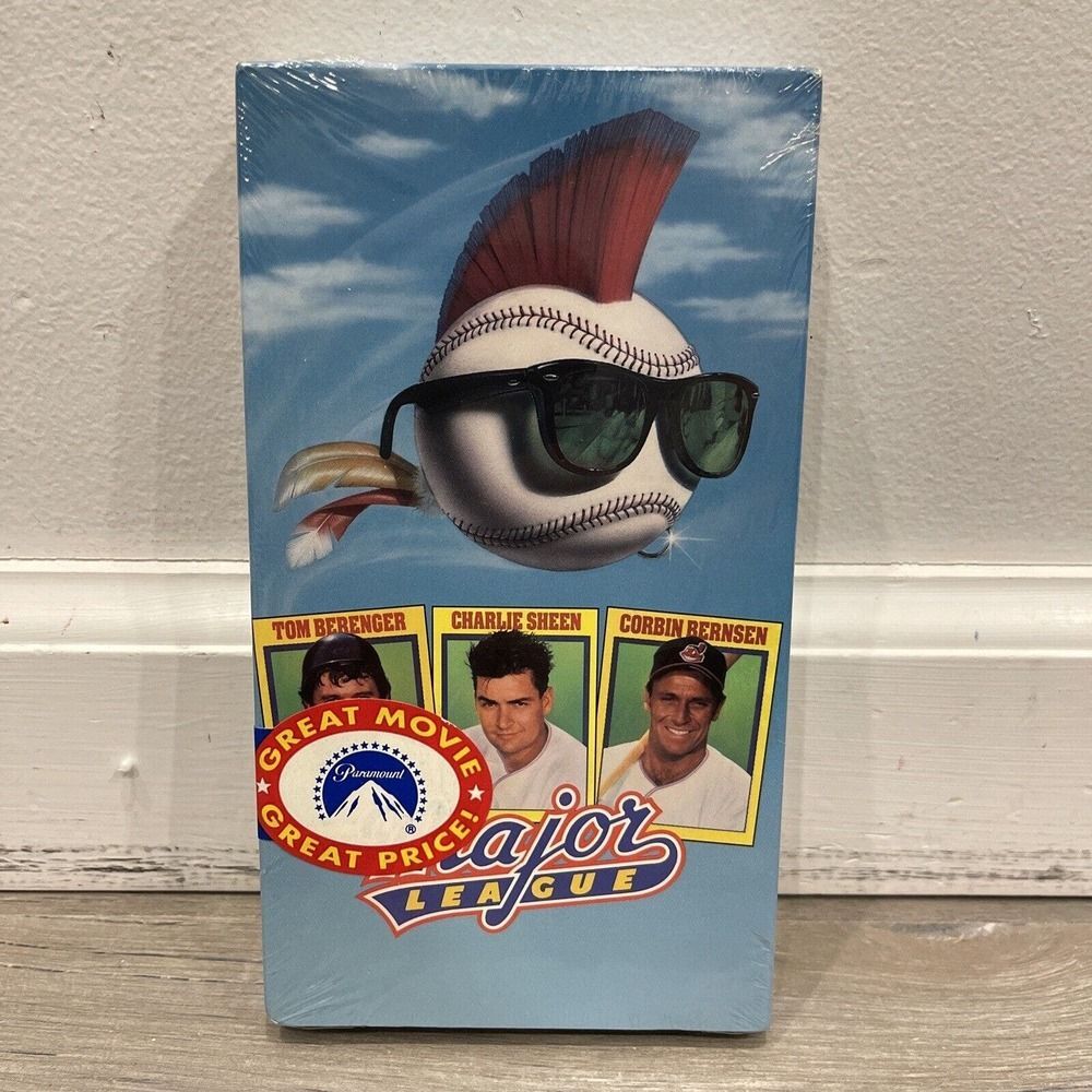 Major League (VHS, 1990) New Factory Sealed, Charlie Sheen Tom Berenger